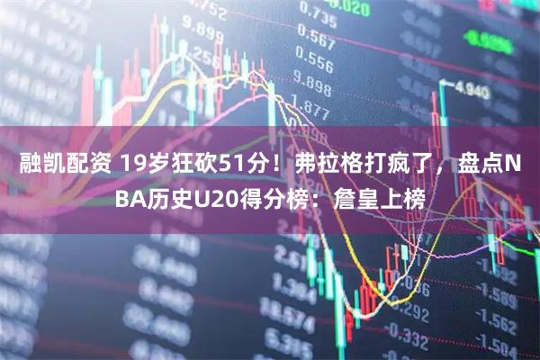 融凯配资 19岁狂砍51分！弗拉格打疯了，盘点NBA历史U20得分榜：詹皇上榜